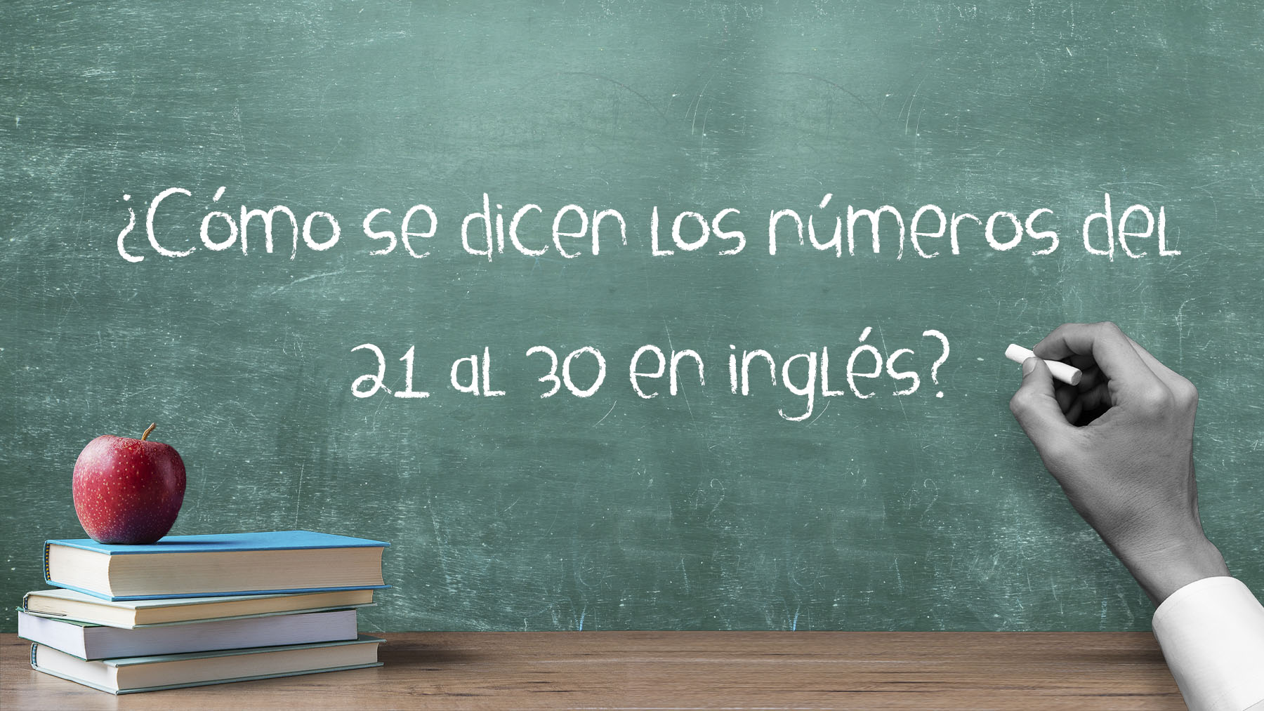 ¿Cómo se dicen los números del 21 al 30 en inglés?